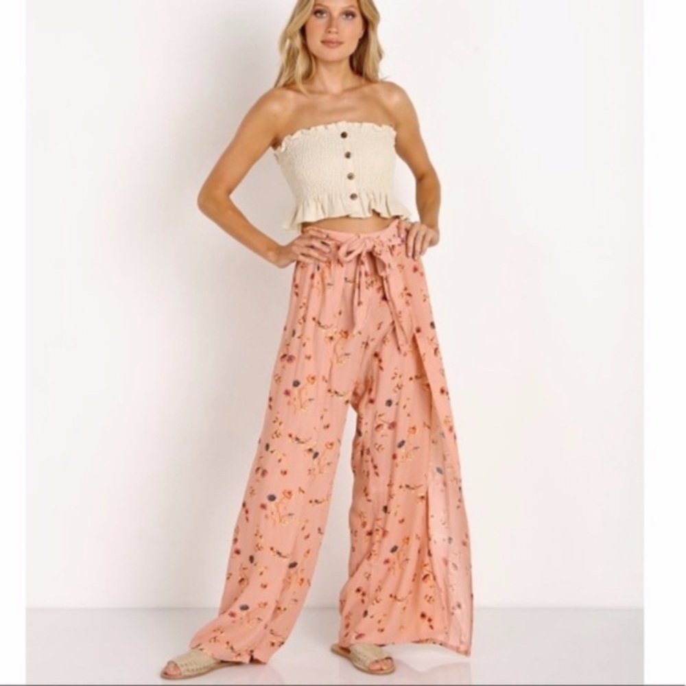 FAITHFULL TIKI TIKI PANTS - SALINA FLORAL PRINT size Medium